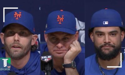 Carlos Mendoza And Jeff Mcneil Nlcs Press Conference