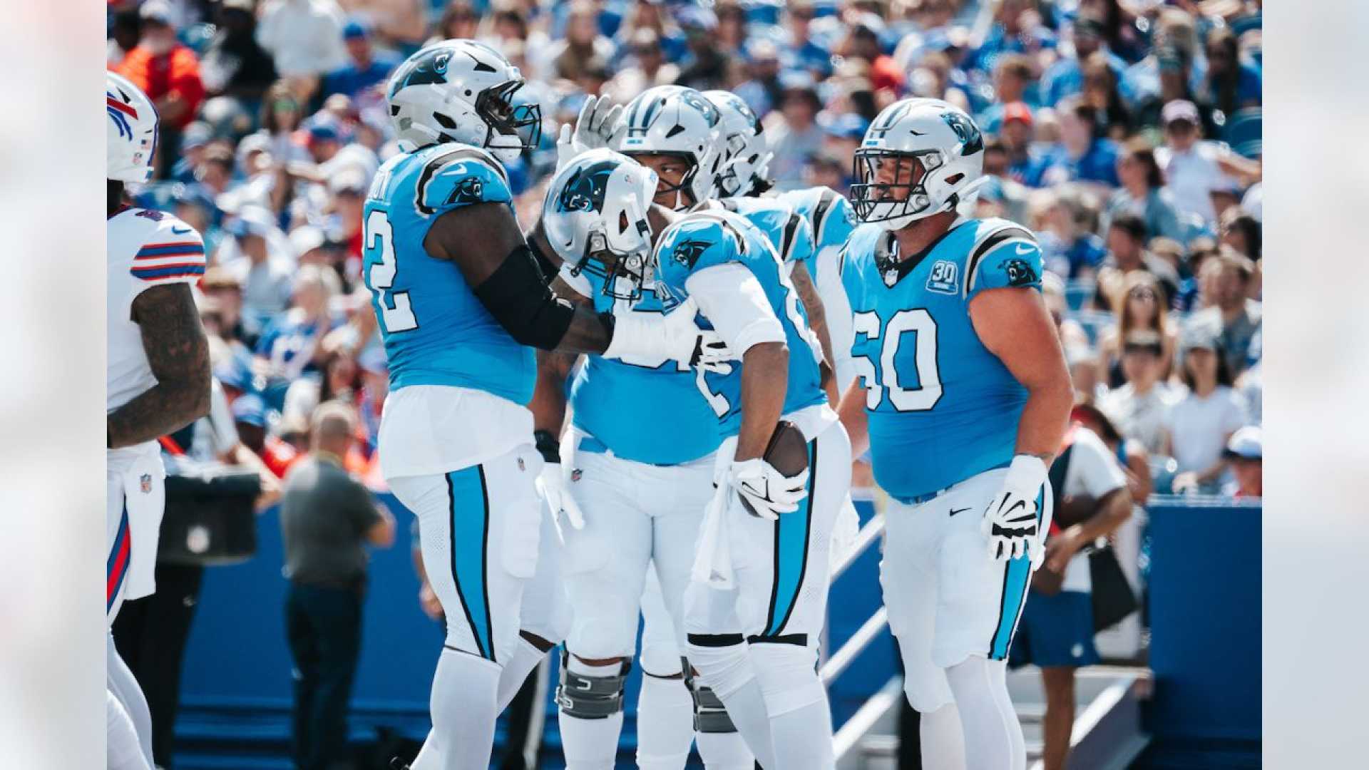 Carolina Panthers Midseason Release Hill