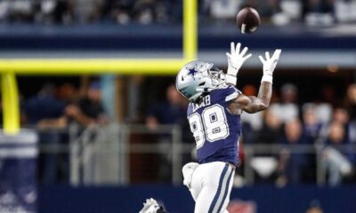 Ceedee Lamb In Action Against The Detroit Lions