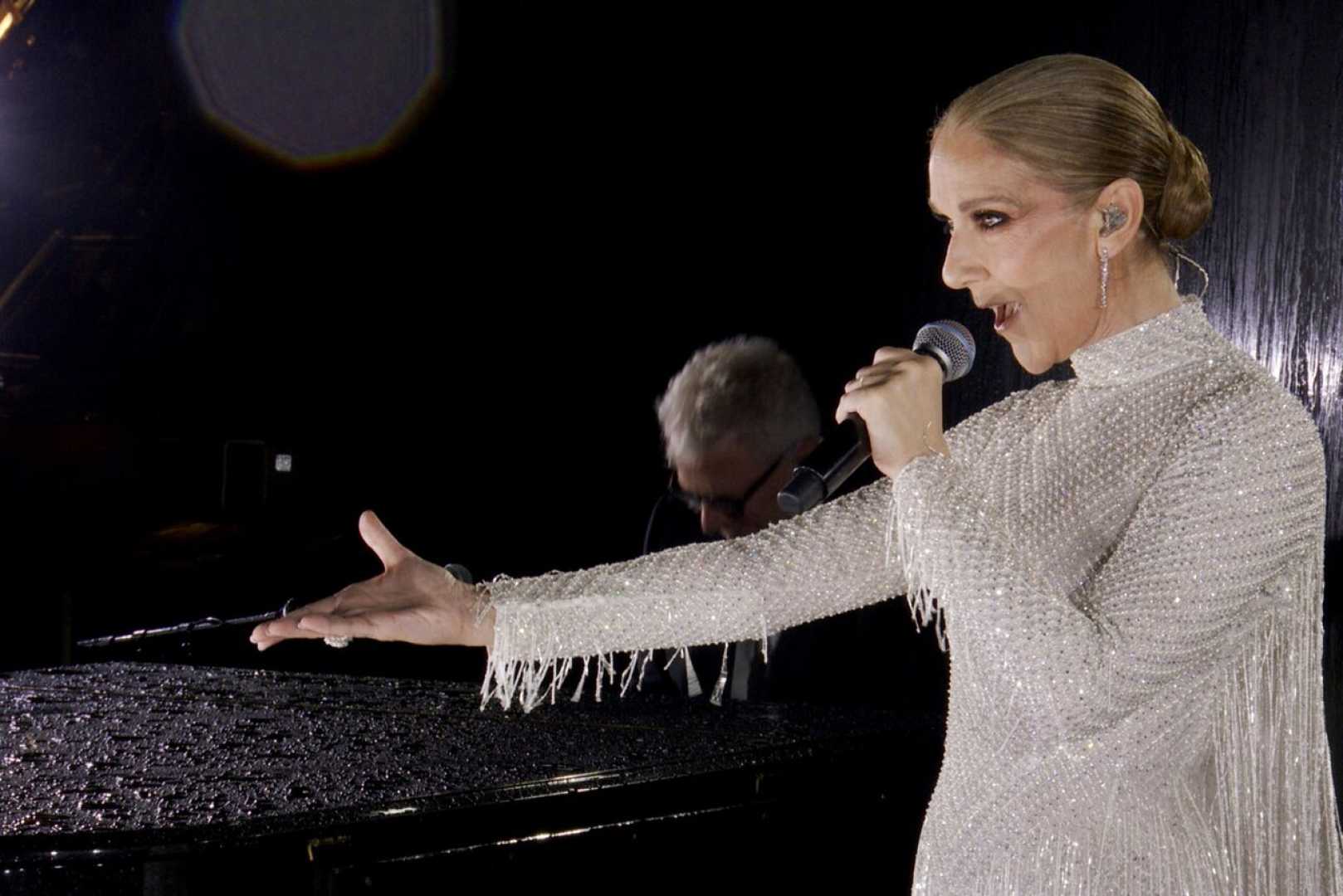 Celine Dion Olympic Games Opening Ceremony Performance