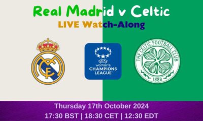 Celtic Vs Real Madrid Women's Football