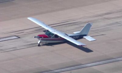 Cessna Plane Emergency Landing Dallas