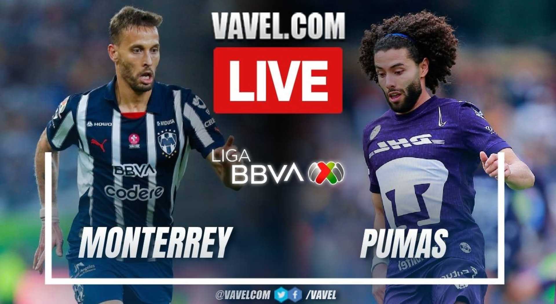 Cf Monterrey Vs Pumas Unam Liga Mx Apertura