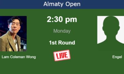 Chak Lam Coleman Wong Vs Justin Engel Almaty Open