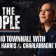 Charlamagne Tha God And Kamala Harris Town Hall