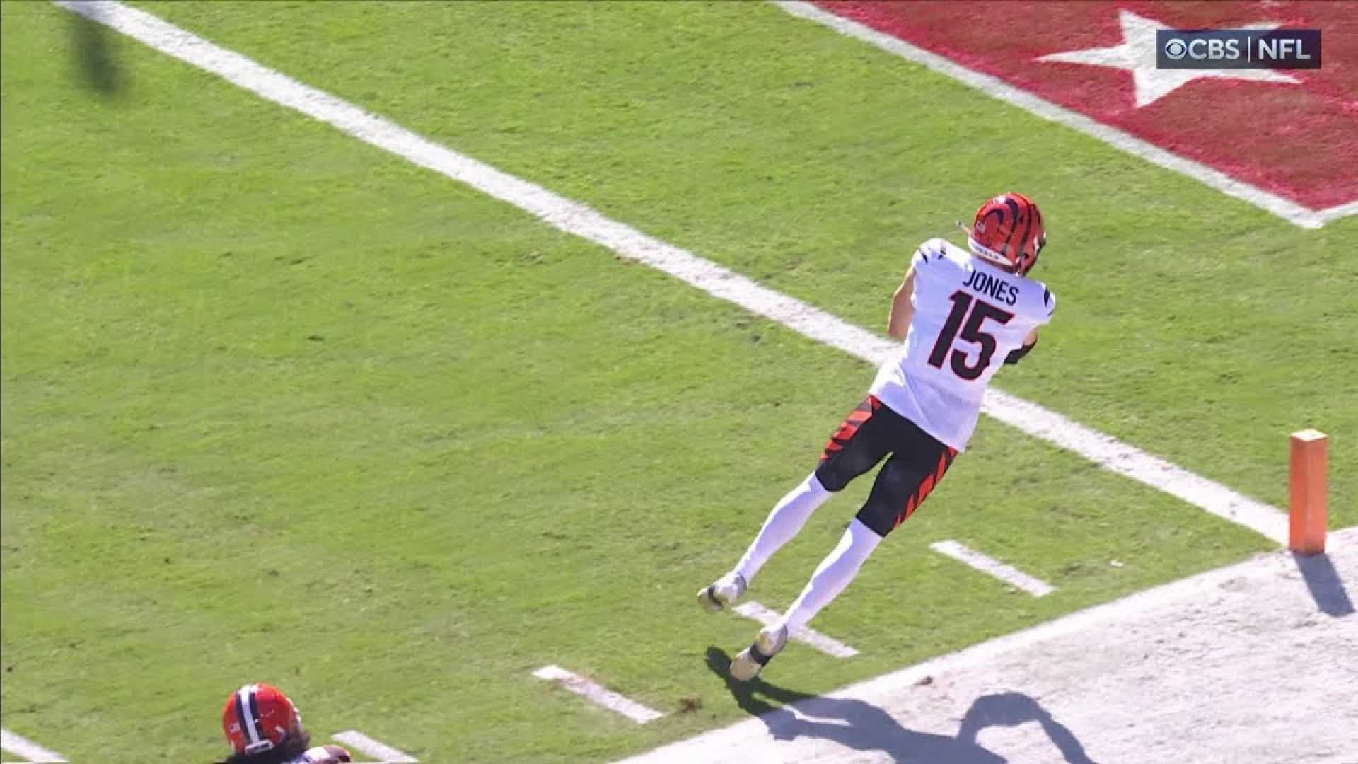 Charlie Jones 100 Yard Kickoff Return Bengals Vs Browns