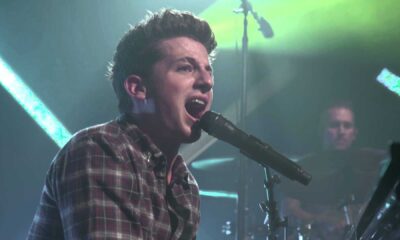 Charlie Puth Performing On Stage