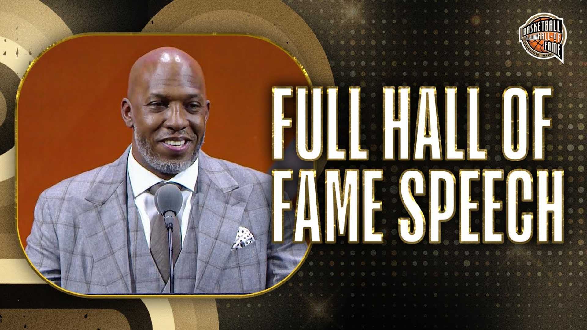 Chauncey Billups Hall Of Fame Induction