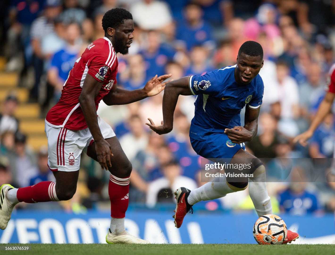 Chelsea Vs Nottingham Forest At Stamford Bridge