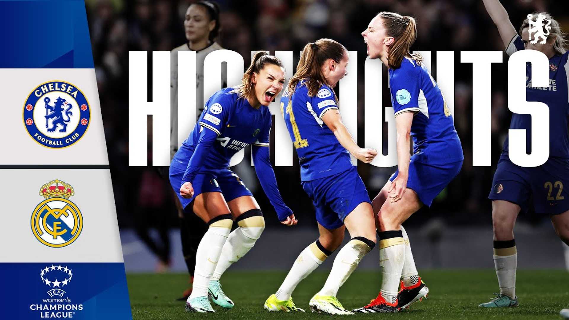 Chelsea Vs Real Madrid Women's Champions League 2024