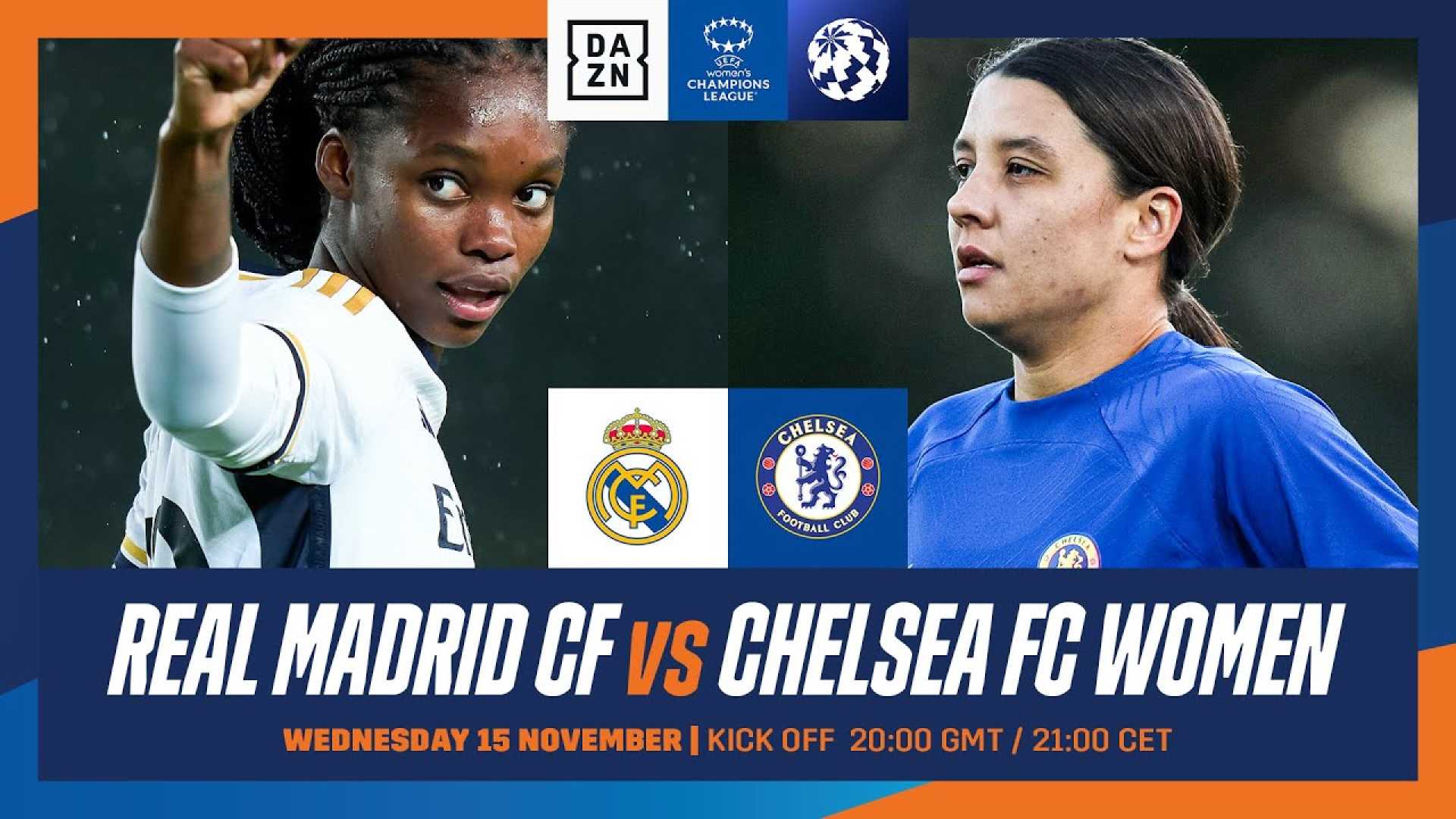 Chelsea Vs Real Madrid Women's Football