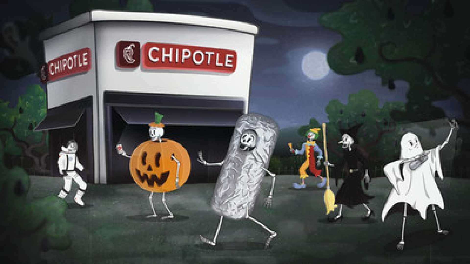 Chipotle Boorito Halloween Deal