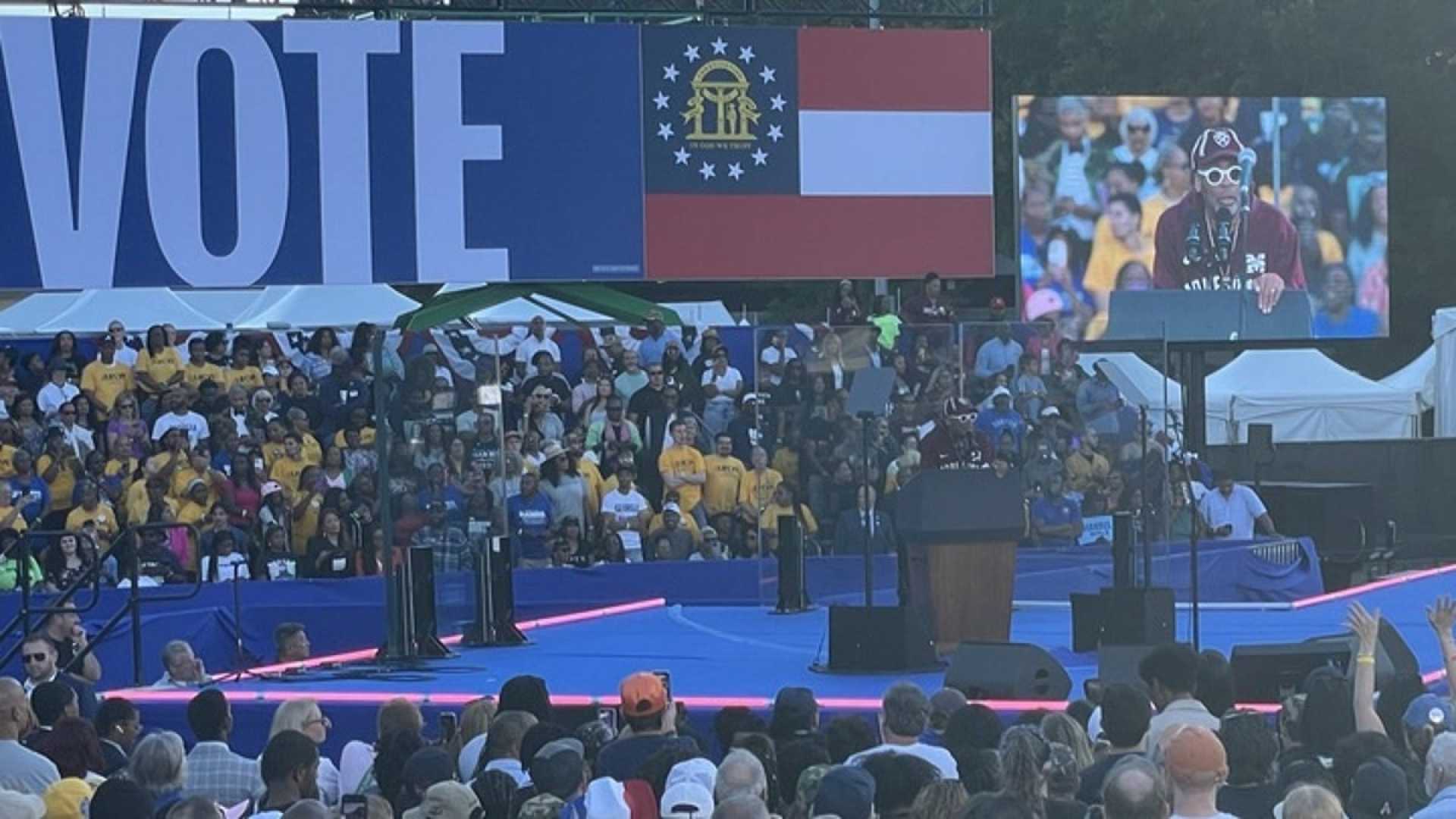 Clarkston Ga Special Election And Kamala Harris Rally