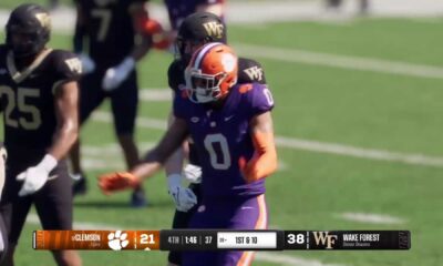 Clemson Tigers Vs Wake Forest Demon Deacons Football Game