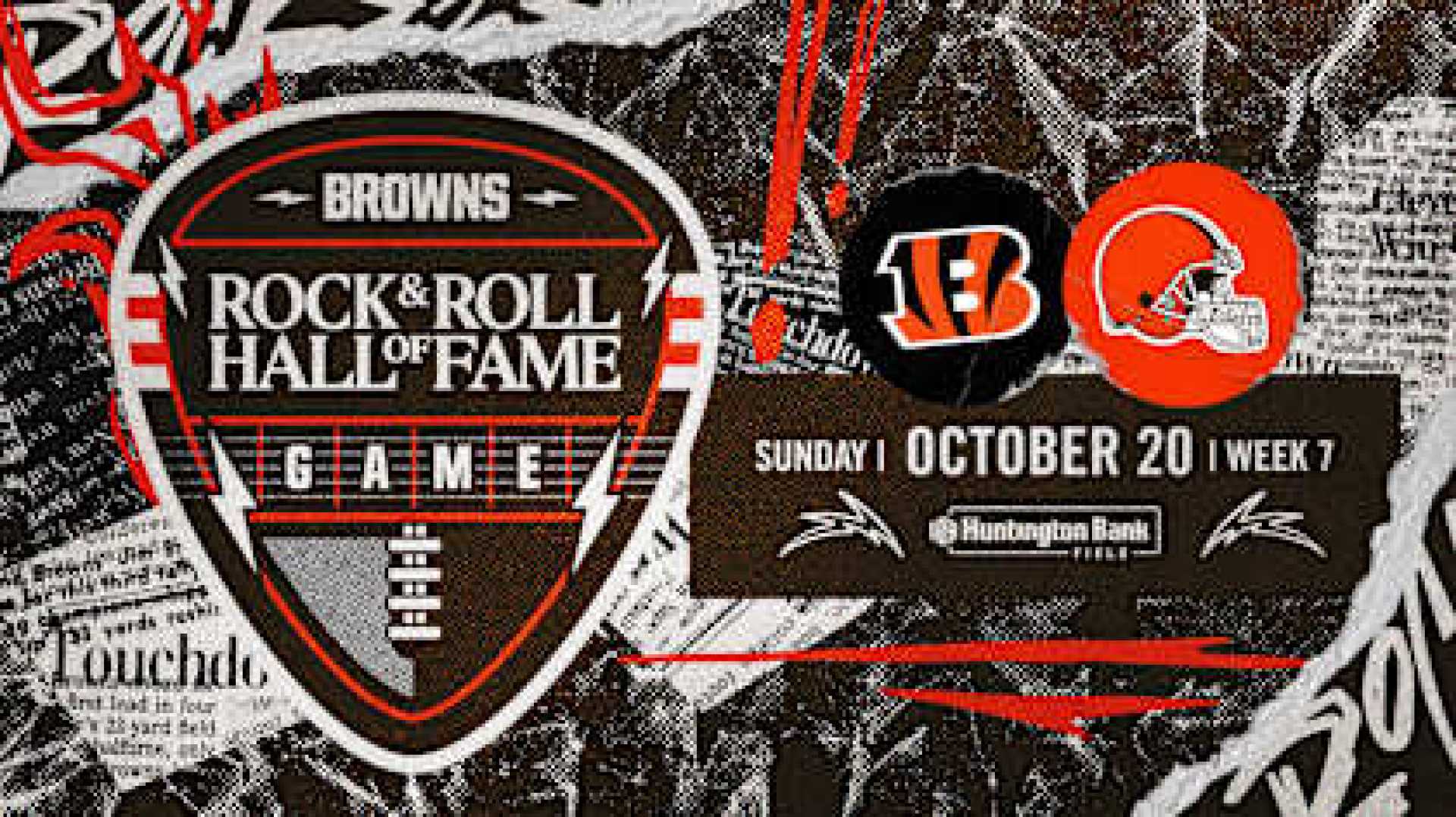 Cleveland Browns 2024 Rock And Roll Hall Of Fame Game