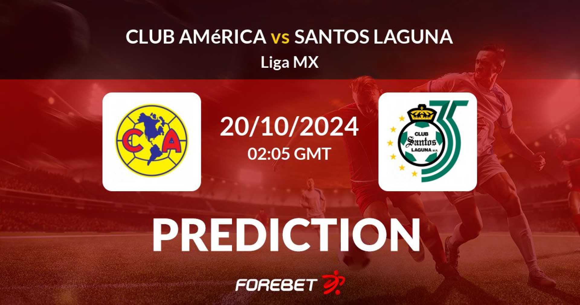 Club America Vs Santos Laguna Match