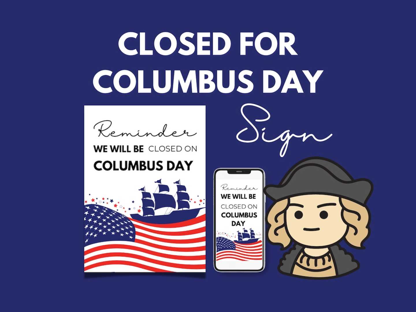 Columbus Day School Closure