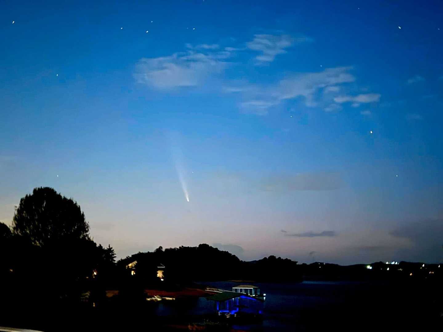 Comet Tsuchinshan Atlas Over Quebec