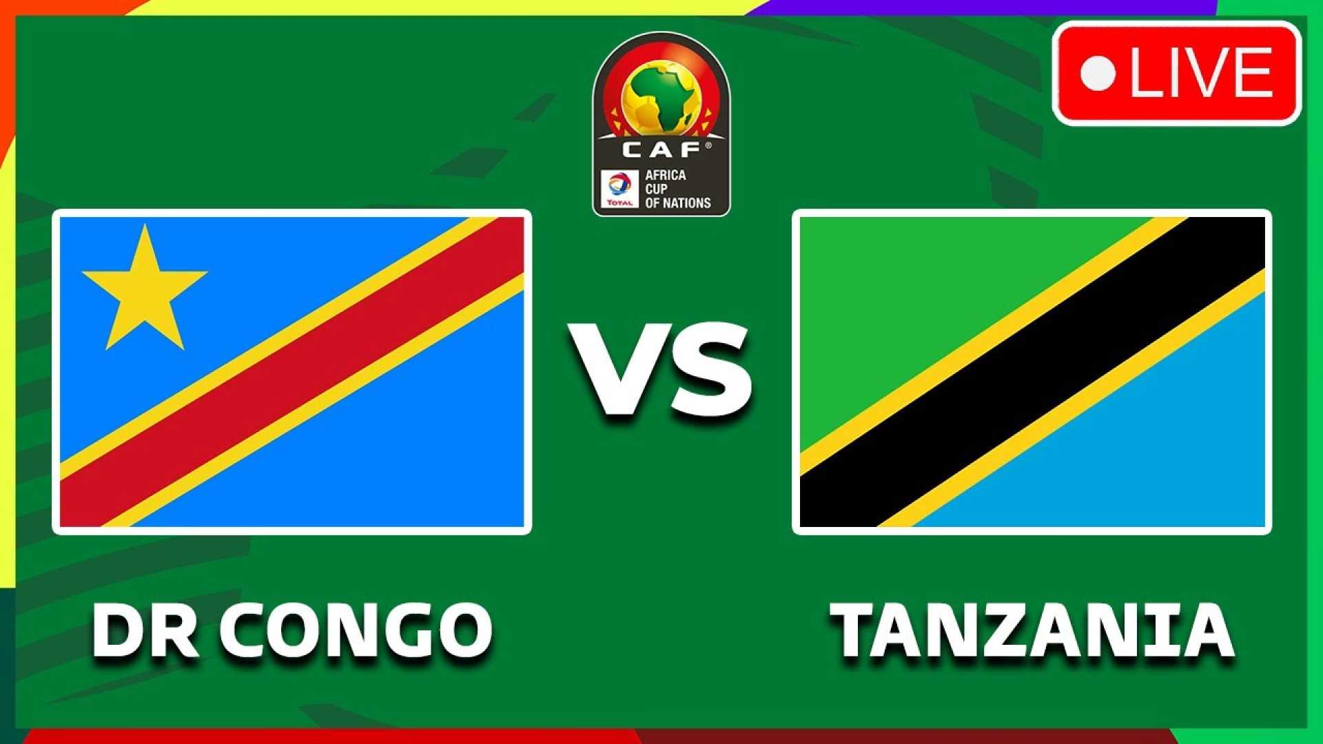 Congo Dr Vs Tanzania Afcon Qualifier