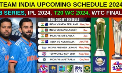 Cricket Match Schedules 2024