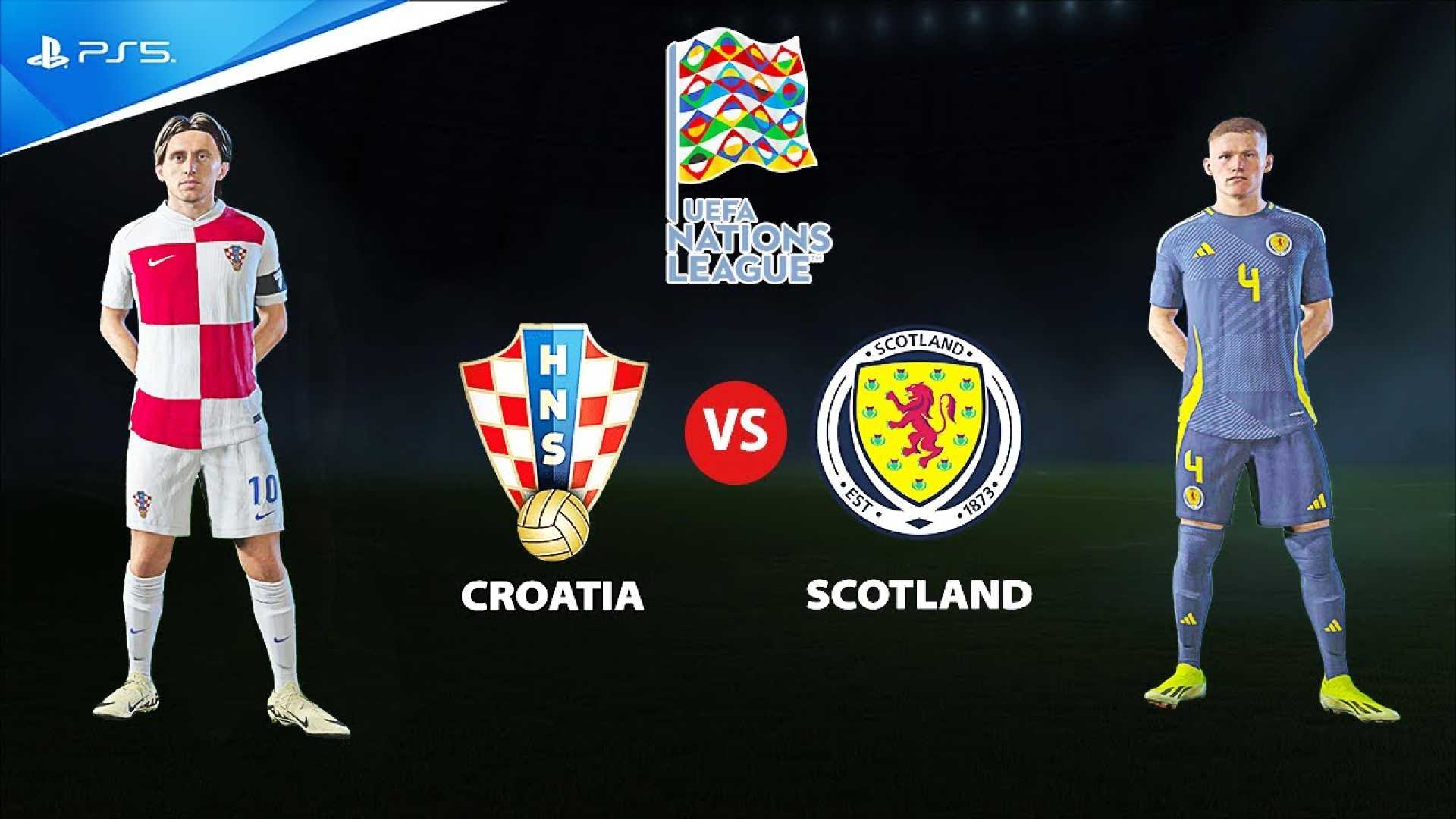 Croatia Vs Scotland Uefa Nations League