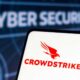 Crowdstrike Logo Or Cybersecurity