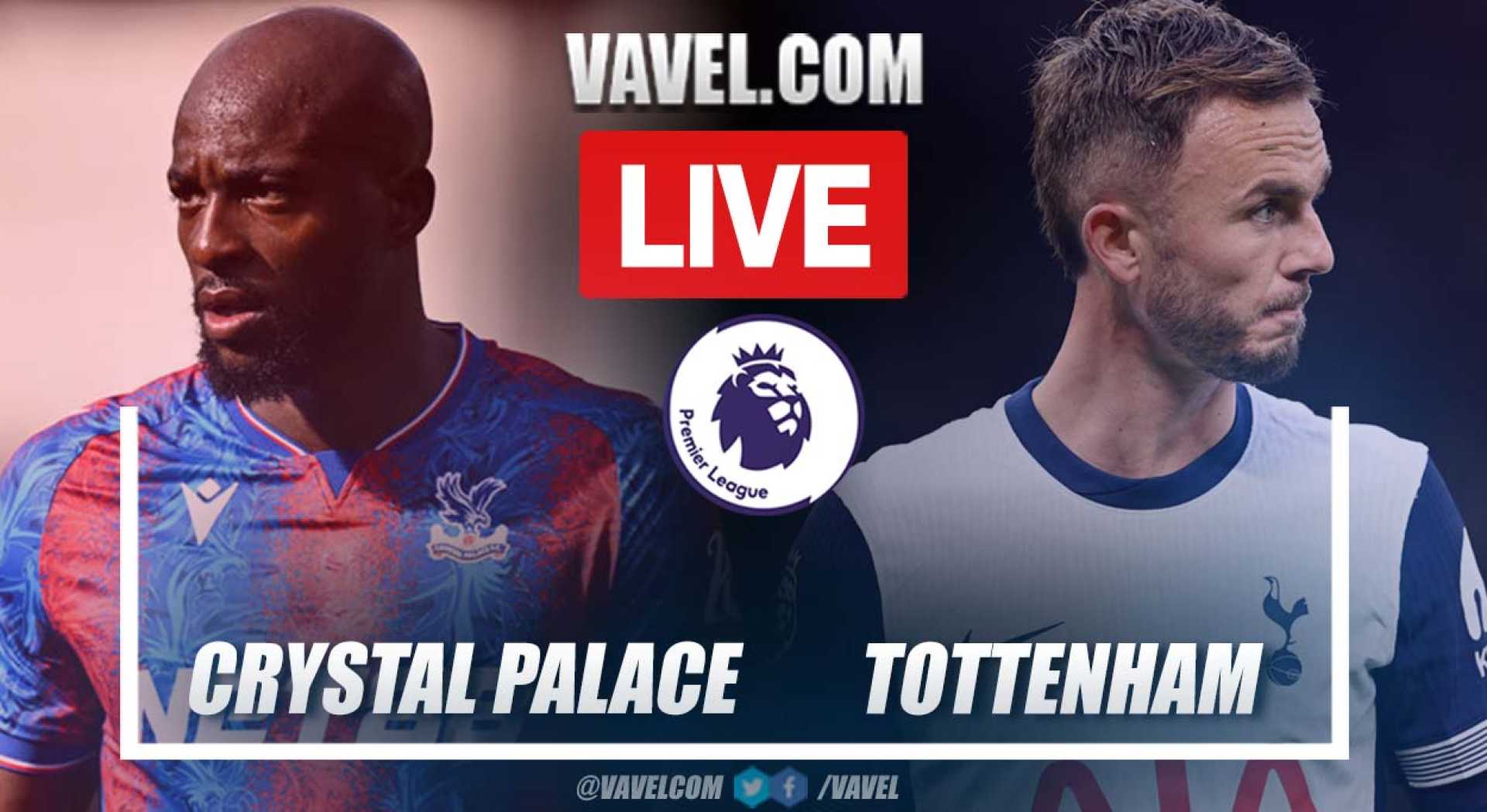 Crystal Palace Vs Tottenham Premier League Match