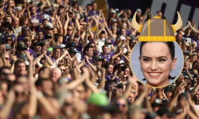 Daisy Ridley Skol Chant Minnesota Vikings