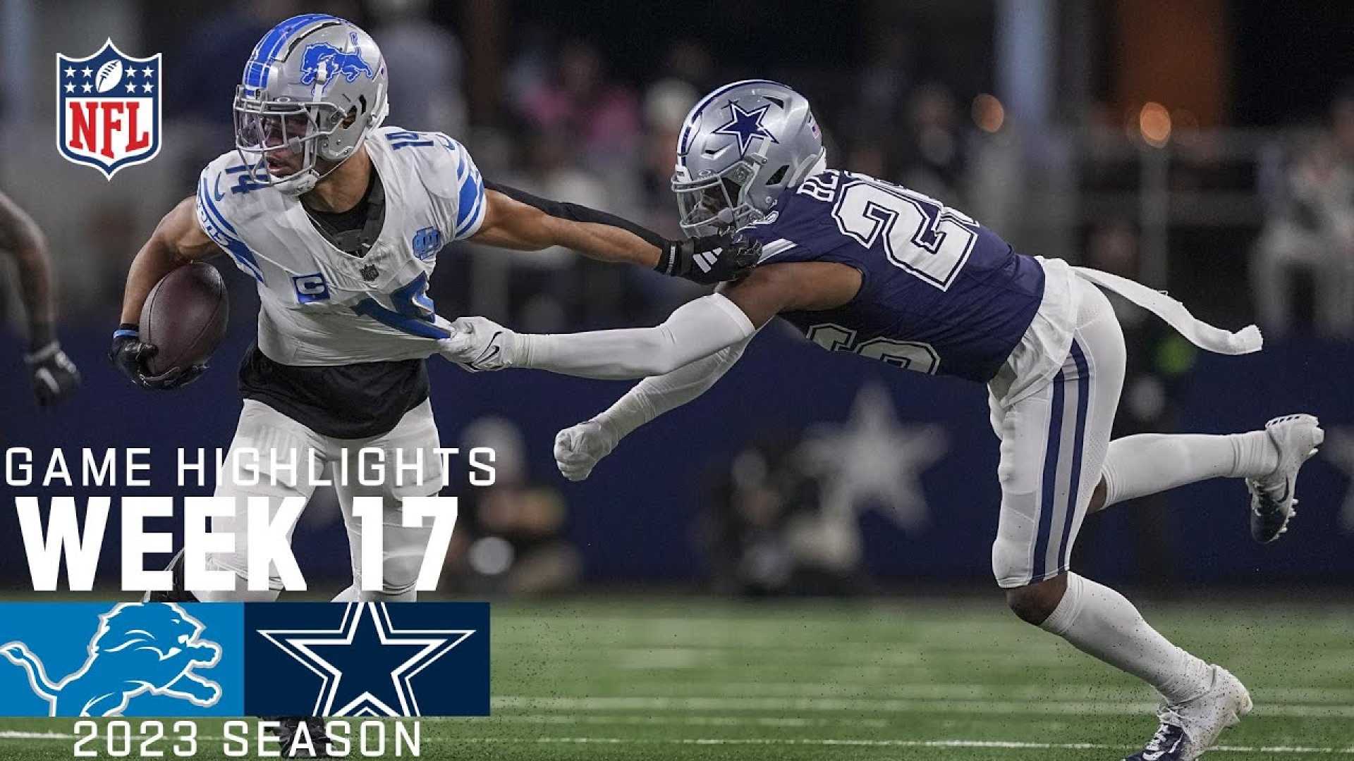 Dallas Cowboys Vs Detroit Lions Nfl Game