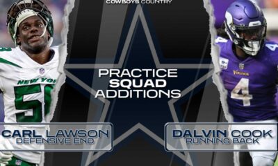 Dalvin Cook Dallas Cowboys Practice