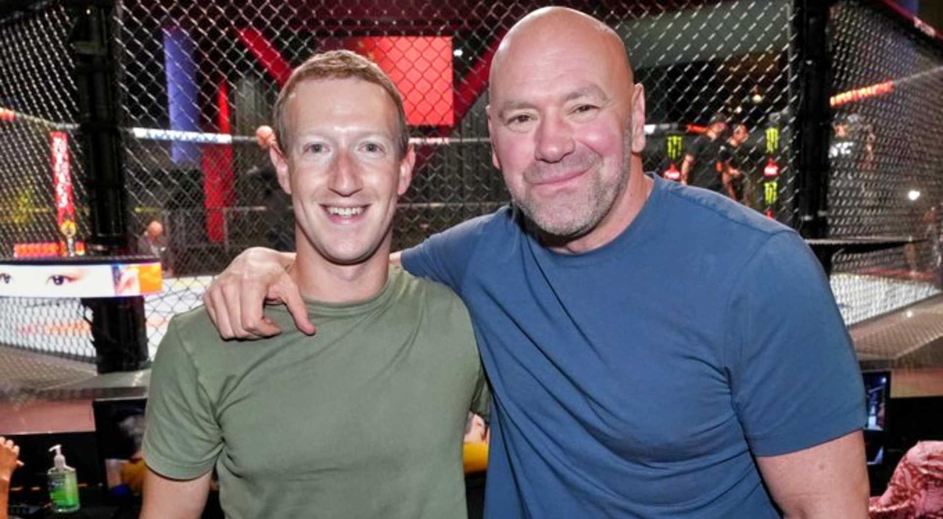 Dana White And Mark Zuckerberg Discussing Ufc Rankings