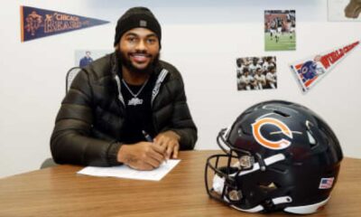 D'andre Swift Playing For The Chicago Bears