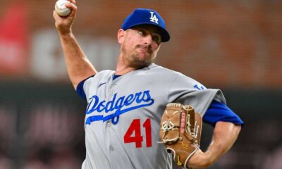 Daniel Hudson Pitching For The Dodgers