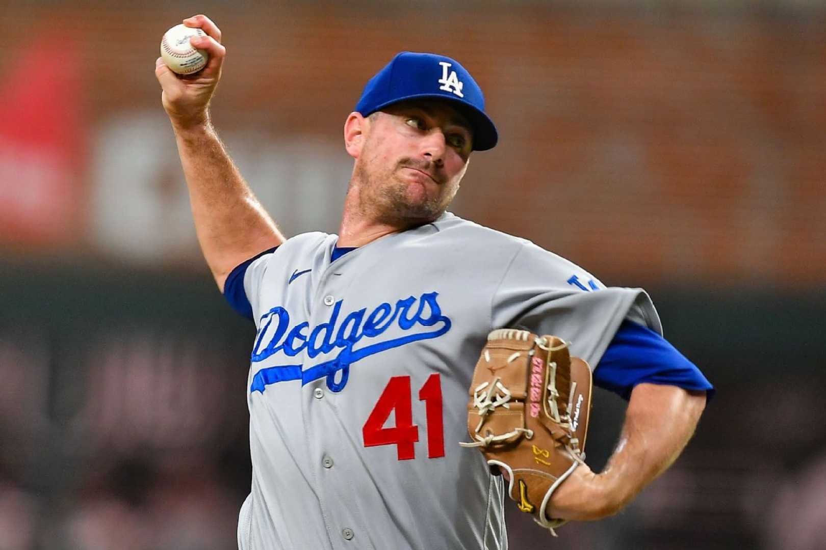 Daniel Hudson Pitching For The Dodgers