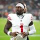 Deebo Samuel 49ers Warmups Week 7