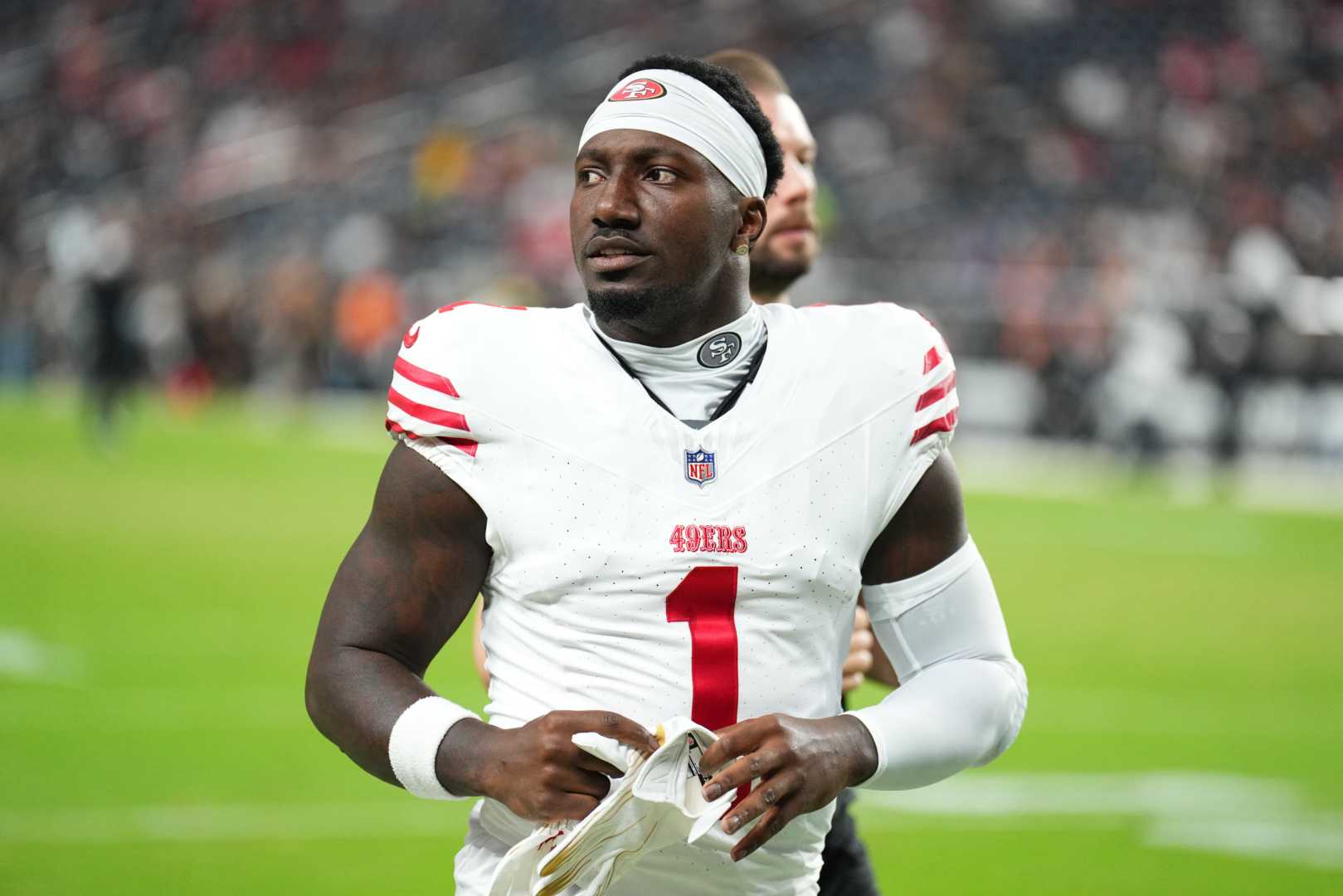 Deebo Samuel 49ers Warmups Week 7