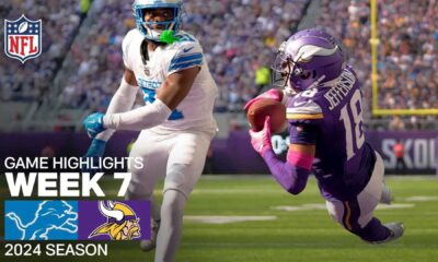 Detroit Lions Vs Minnesota Vikings Week 7 Highlights