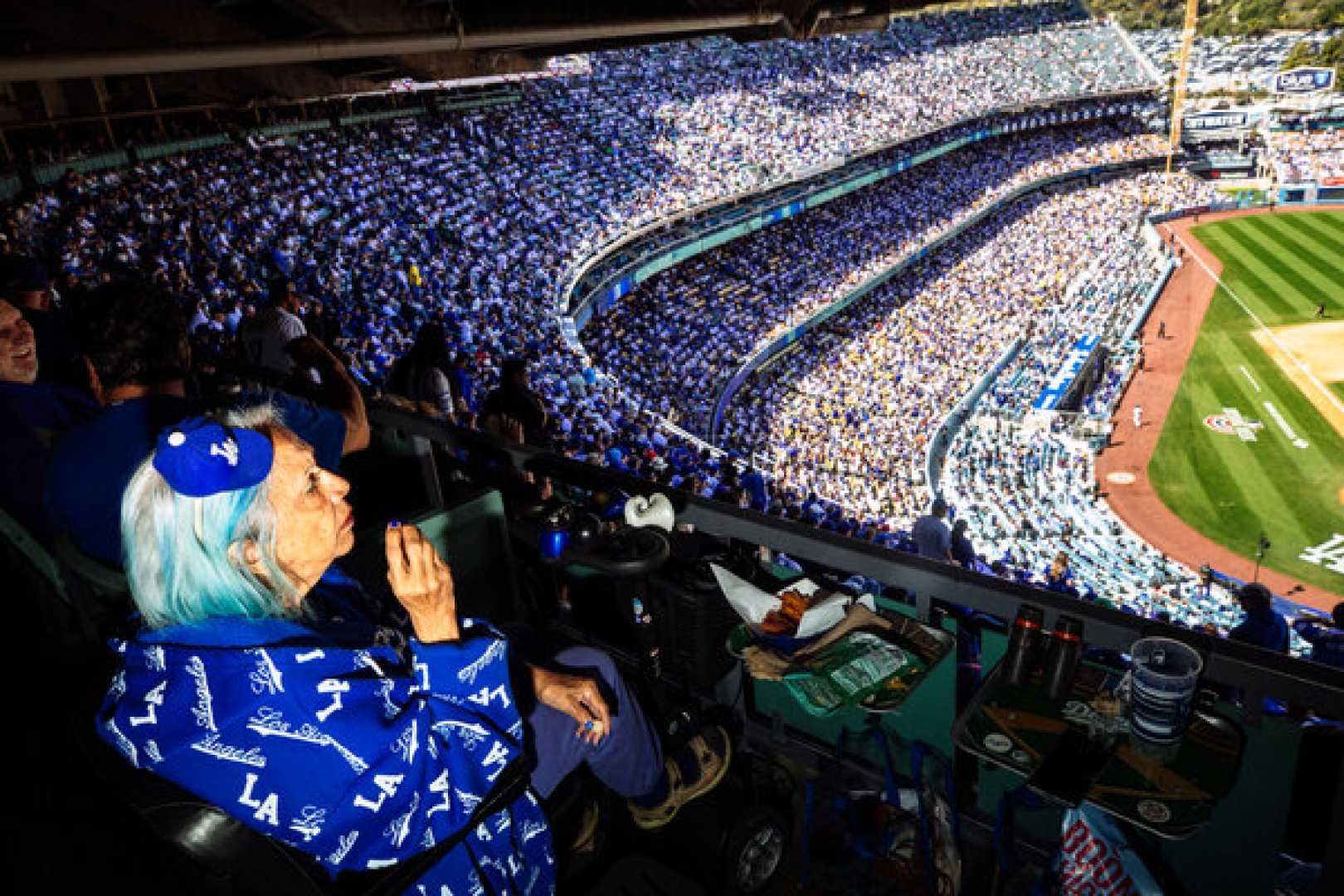 Dodger Stadium Crowd