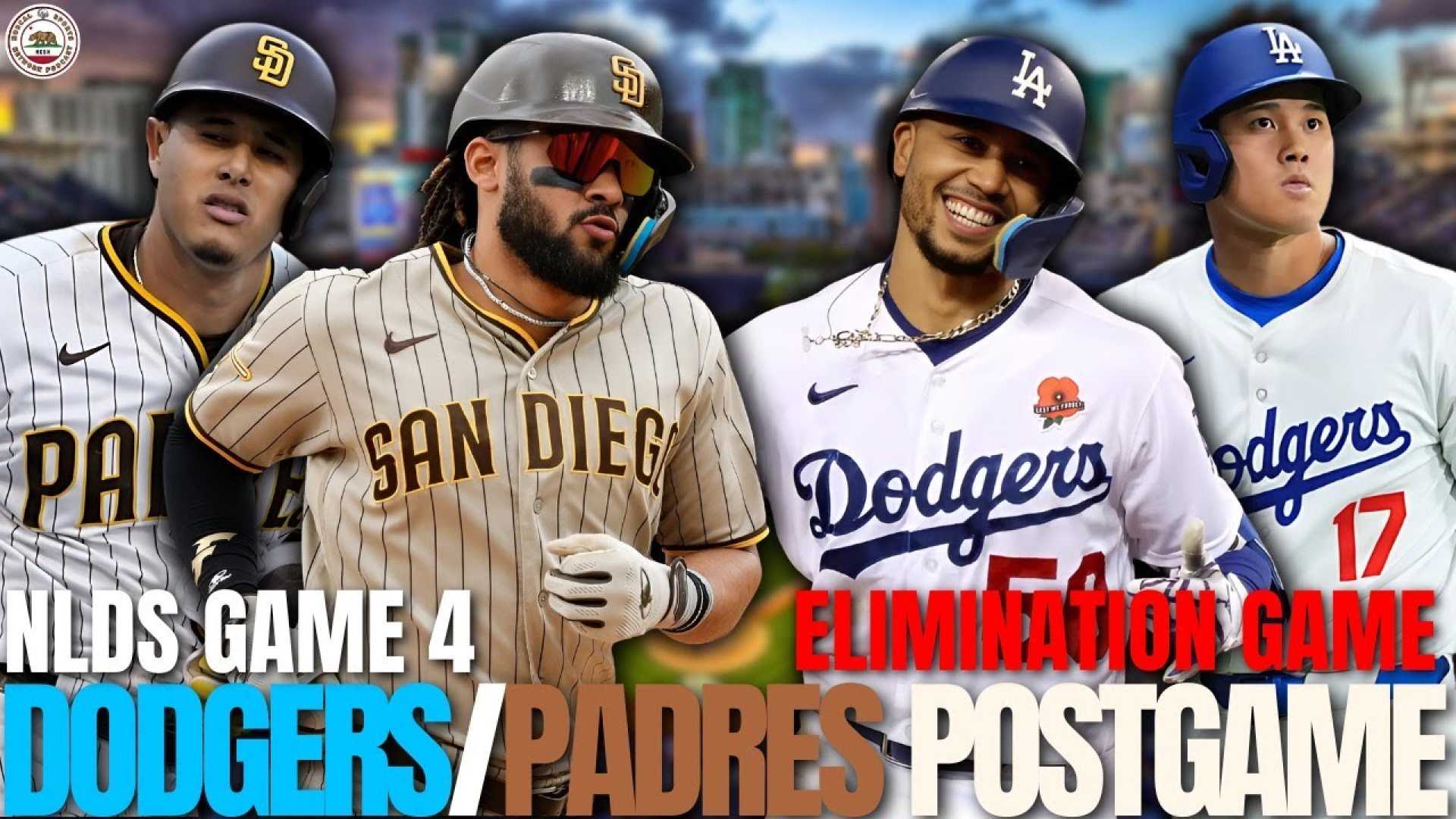 Dodgers Vs Padres Nlds Game 4