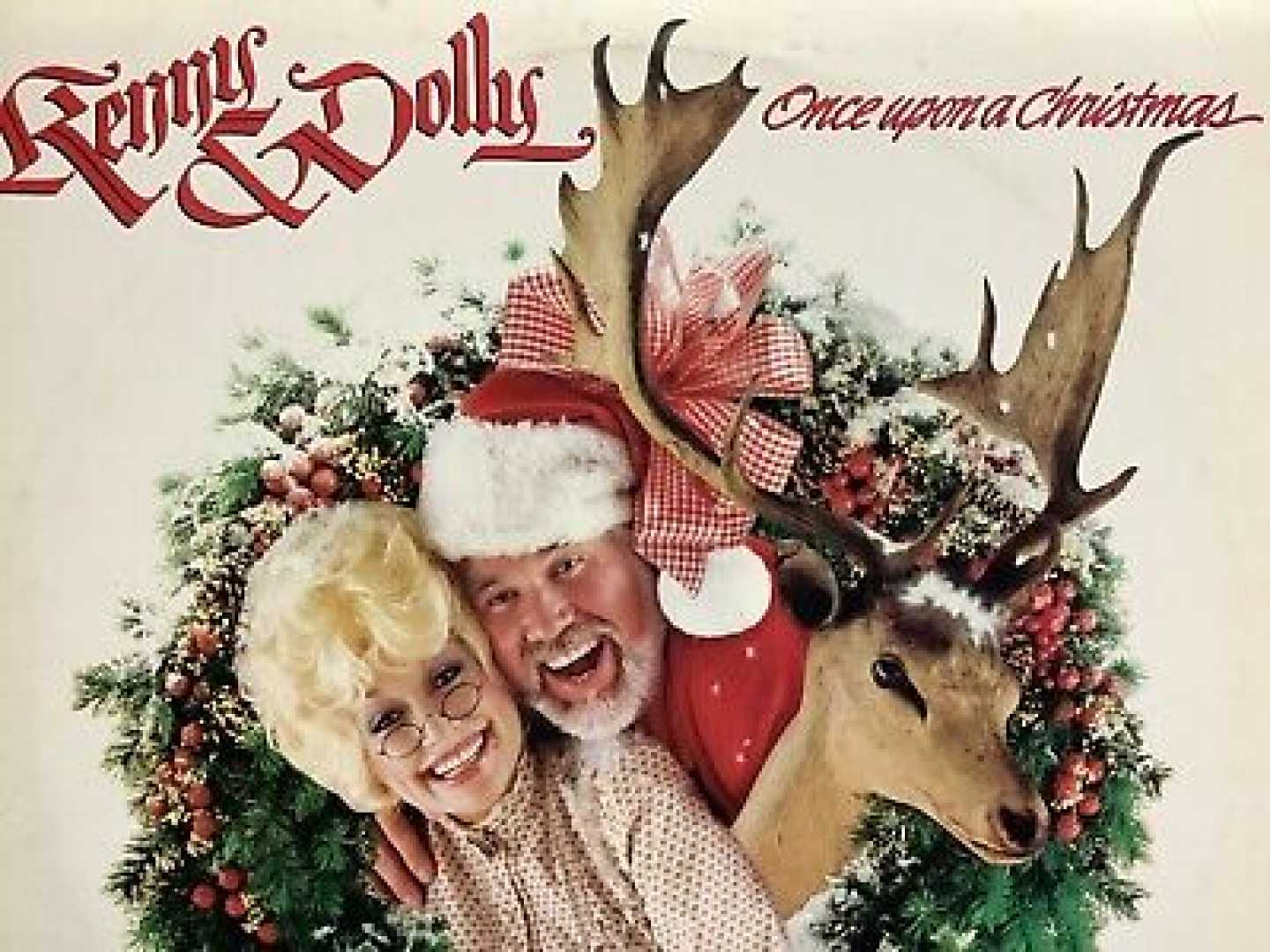 Dolly Parton Once Upon A Christmas Album Cover