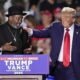 Donald Trump Thomas Hearns Detroit Rally