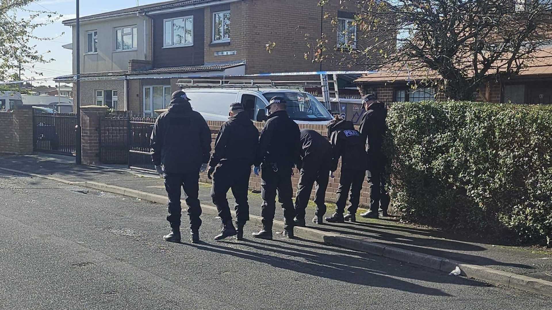 Doncaster Police Shooting Scene