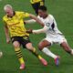 Donyell Malen Scoring Goal Against Real Madrid Uefa Champions League