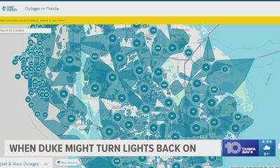 Duke Energy Florida Power Outage Map Hurricane Milton