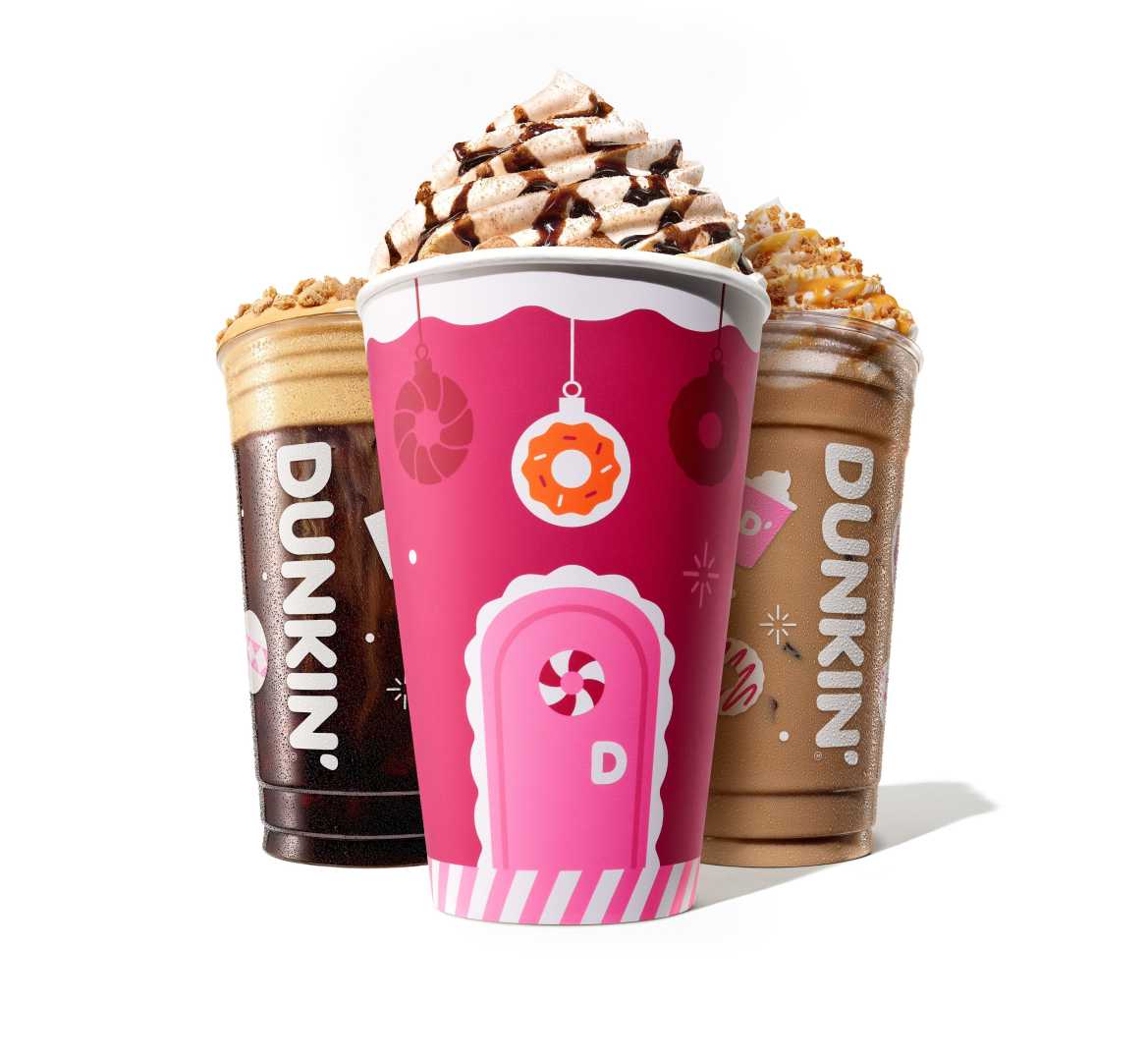 Dunkin' Cookie Butter Cold Brew Holiday Menu