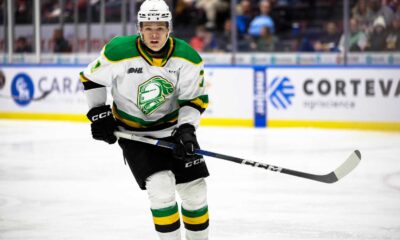 Easton Cowan London Knights Practice