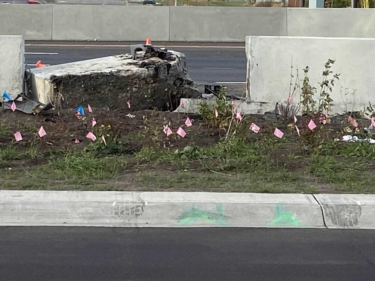 Edmonton Police 1997 Dodge Dakota Crash