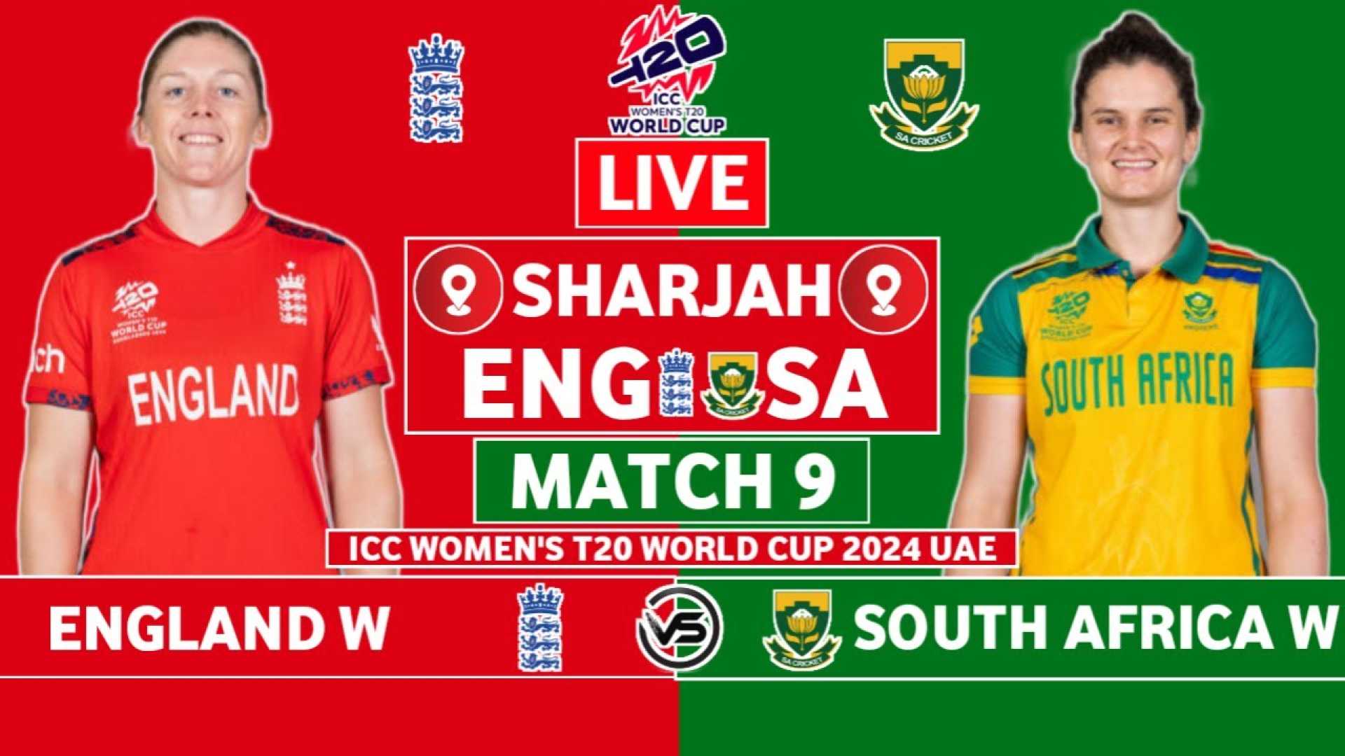 England Women Vs South Africa Women T20 2024