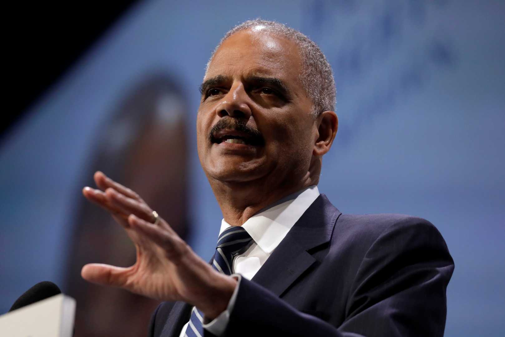 Eric Holder Campaigning For Democratic Candidates 2024