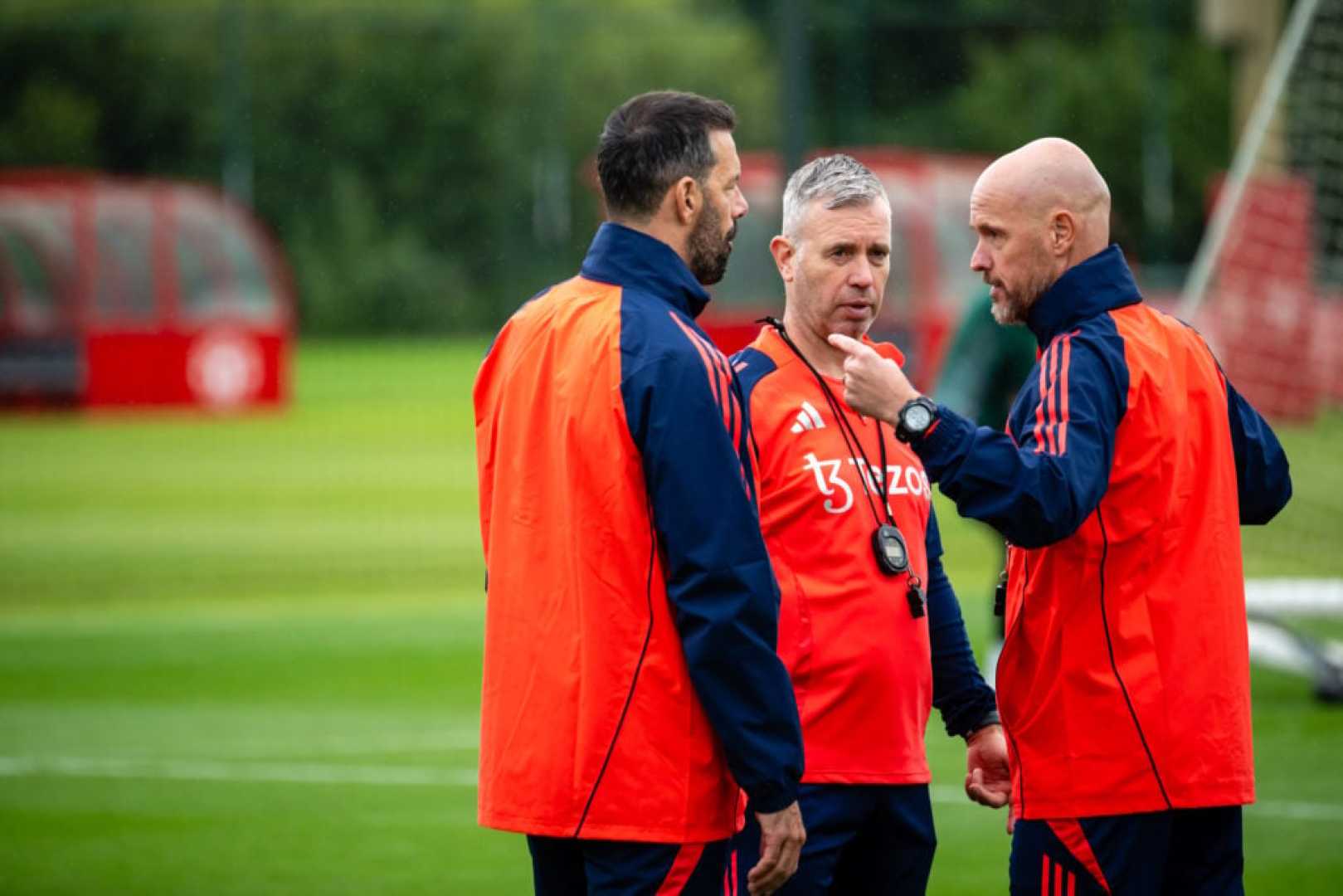 Erik Ten Hag And Ruud Van Nistelrooy Manchester United